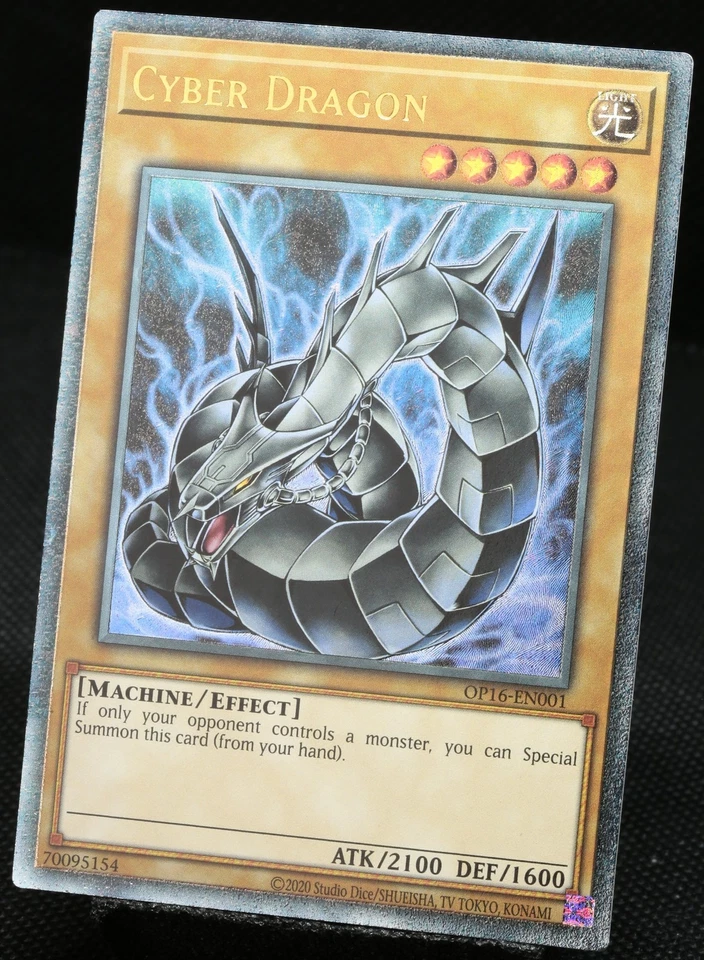 Yu-Gi-Oh! Cyber Dragon OP16-EN001 Ultimate Rare [NM-M] OTS Tournament | EN 2021 - Bild 3 von 4