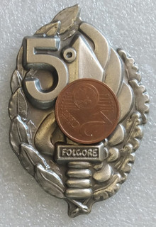 distintivo originale PARA FOLGORE 5° EL ALAMEIN modello grande