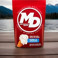 Biotest Metabolic Drive Vanilla Protein Whey Isolate Micellar Casein 2 Lb Mix