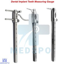 Dental VDO Gauge Ruler Implant Prosthodontics Micro Boley Gauge Orthodontic New