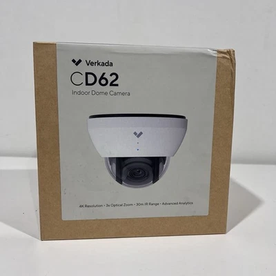 Verkada CD62 Indoor Dome Camera CD62-30-HW (Unclaimed S/N!)