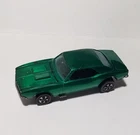 1967 hot wheels redline custom camaro green