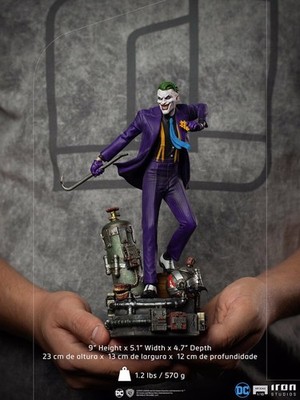 Iron Studios the Joker Deluxe Version DC Comics Art Scale 1/10