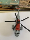 Dinky 736 Bundesmarine SeaKing Helicopter On Original Box - broken rotor blade