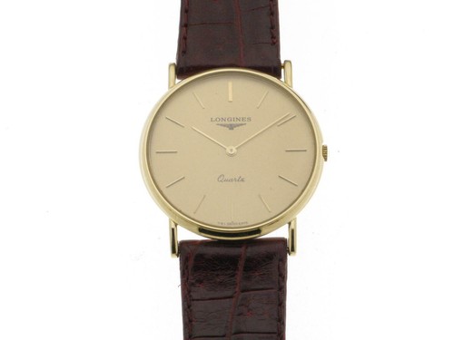 LONGINES Classic quarzo oro giallo 18kt referenza 44907.916 new | eBay