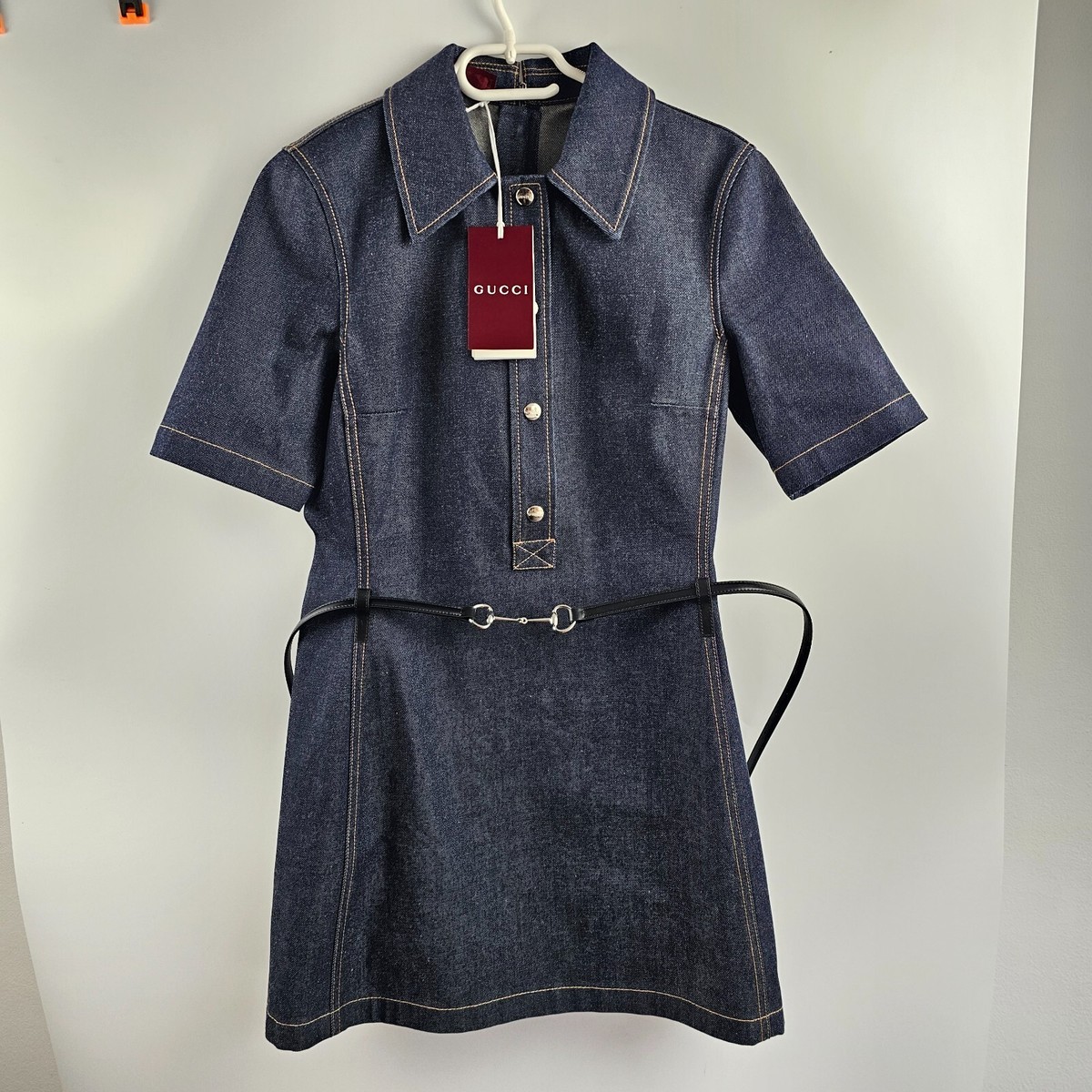 denim gucci dress GUCCI Kids