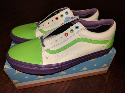 green purple vans