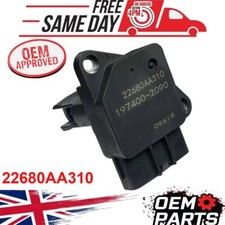 MASS AIR FLOW METER MAF SENSOR for SUBARU IMPREZA FORESTER TURBO UK 22680AA310