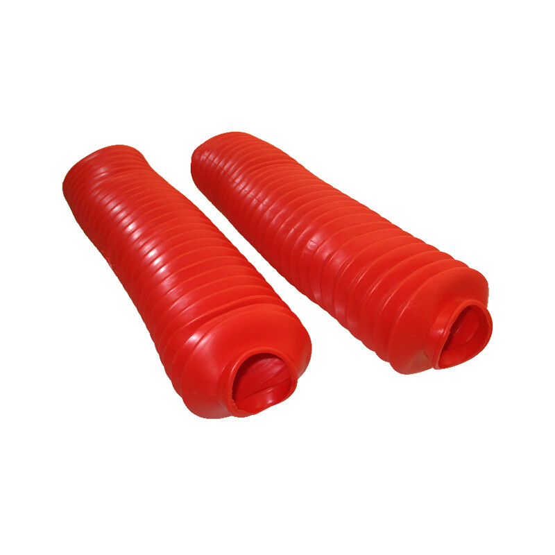 340mm Front Fork Boots Shock Covers Rubber For Pit Dirt Bike
