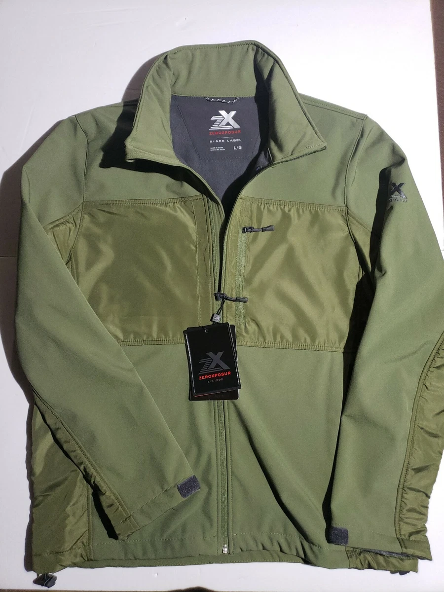 Zeroxposur black store label coat
