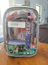 OCEAN REEF Aria Full Face Snorkeling Mask, Grey S/M