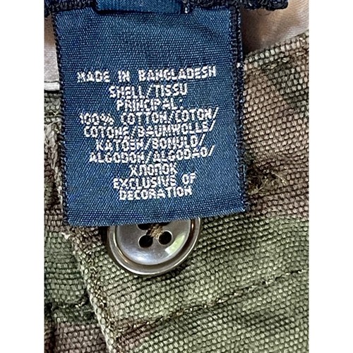 Polo Ralph Lauren Camo Cargo Shorts Patches Military Style Size 16 - Picture 5 of 9