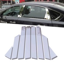 4dr Chrome Window Door Pillar Post Trims For Nissan Altima 2013-2018 17