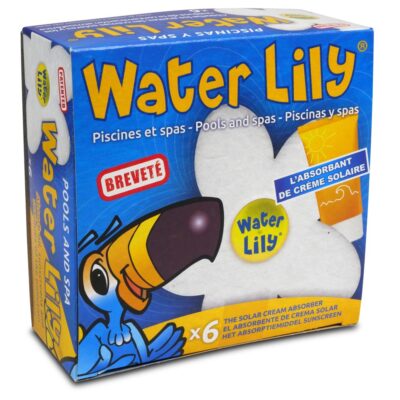 Toucan Water Lily zur Reinhaltung der Pool Spa Wasseroberfläche 6 Stk. WaterLily