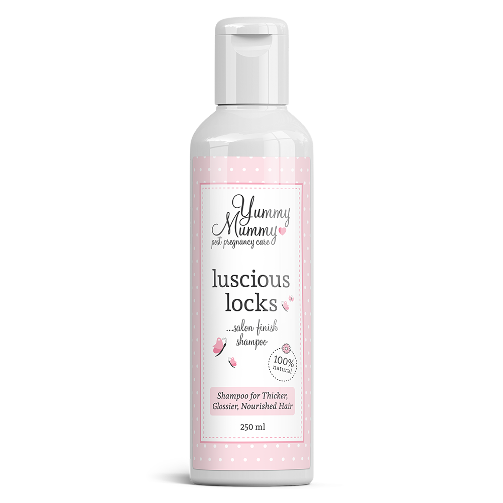 shampoo for thicker glossier and nourished hair by yummy mummy