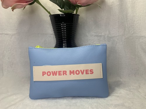 2 BRAND NEW ASSORTED COSMETIC BAGS (POWER MOVES) - Picture 2 of 3