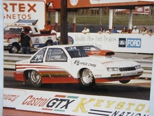 NHRA 1990's DeVito/Schmeisser SDRC #3649 Chevy Super Gas Drag Racing Photograph