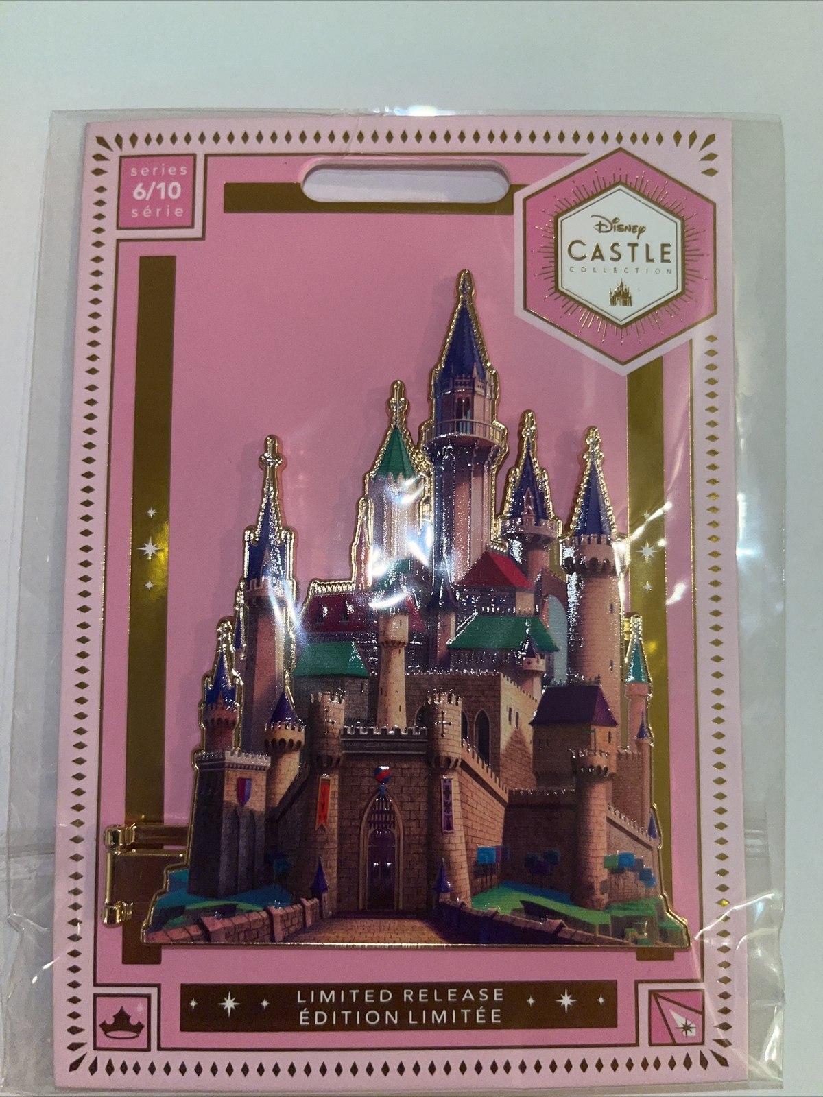 Disney Aurora Castle Collection Limited Edition Jumbo Pin 6