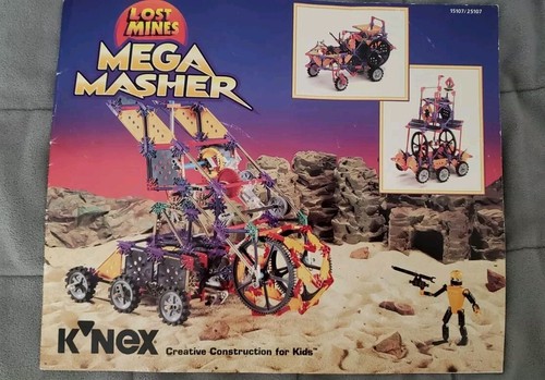 Knex Mega Master Building Set Toys Vintage - Picture 4 of 5