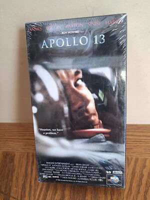 Apollo 13 VHS 1995 Tom Hanks Bill Paxton Kevin Bacon NEW SEALED w ...