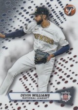 DEVIN WILLIAMS TOPPS PRISTINE ALL-STAR BASE MILWAUKEE BREWERS #297 2023 23