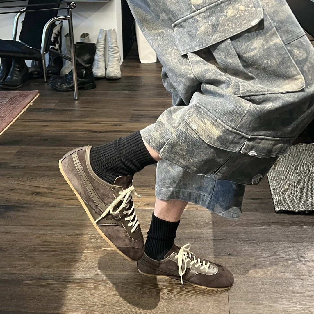 SAOLA Sneakers Dries VanNoten in pelle suola morbida stringate scarpe casual donna uomo scarpe