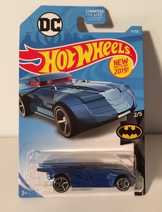 hot wheels batmobile blue
