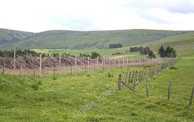 Foto 6x4 Gleis Richtung Scalan Chapeltown ältere Karten zeigen diese Spur geht um 2010