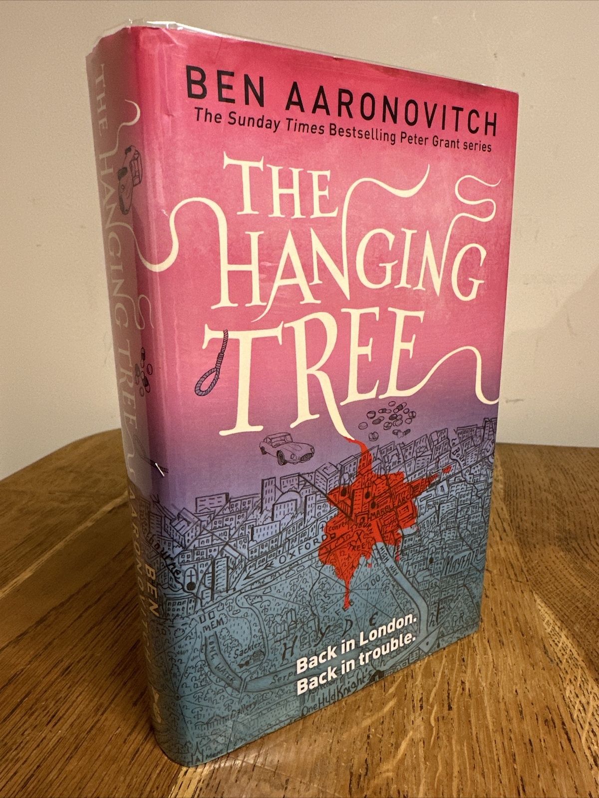 The Hanging Tree by Ben Aaronovitch SIGNED LINED PUBLICATION DATED UK 1st/1st HB