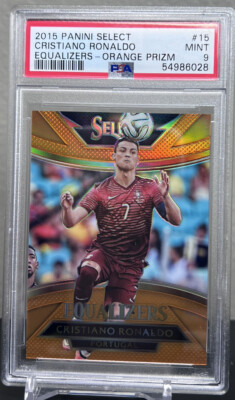 2015-16 Panini Select =Cristiano Ronaldo= Orange Equalizers