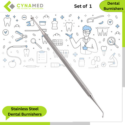 Cynamed Stainless Steel Dental Burnishers Premium Instruments