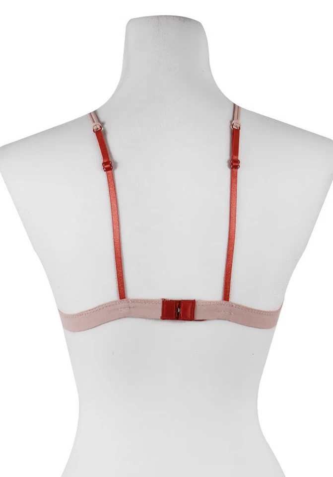 PRESTIGE BIATTA BEIGE OVERLAY LACE BRALETTE & CAGE BACK BOY SHORT SET - Image 4 of 4