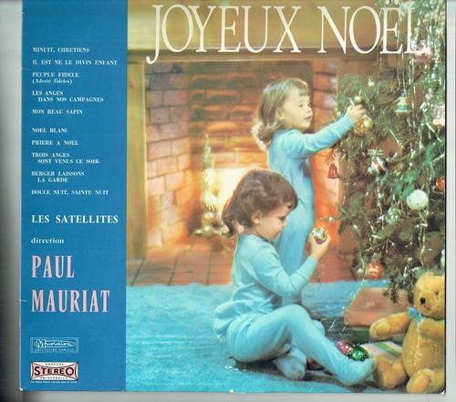 33T JOYEUX NOËL Vinyle LP 12" LES SATELLITES & Paul MAURIAT Orch. MUSIDISC 1191 - Picture 4 of 4