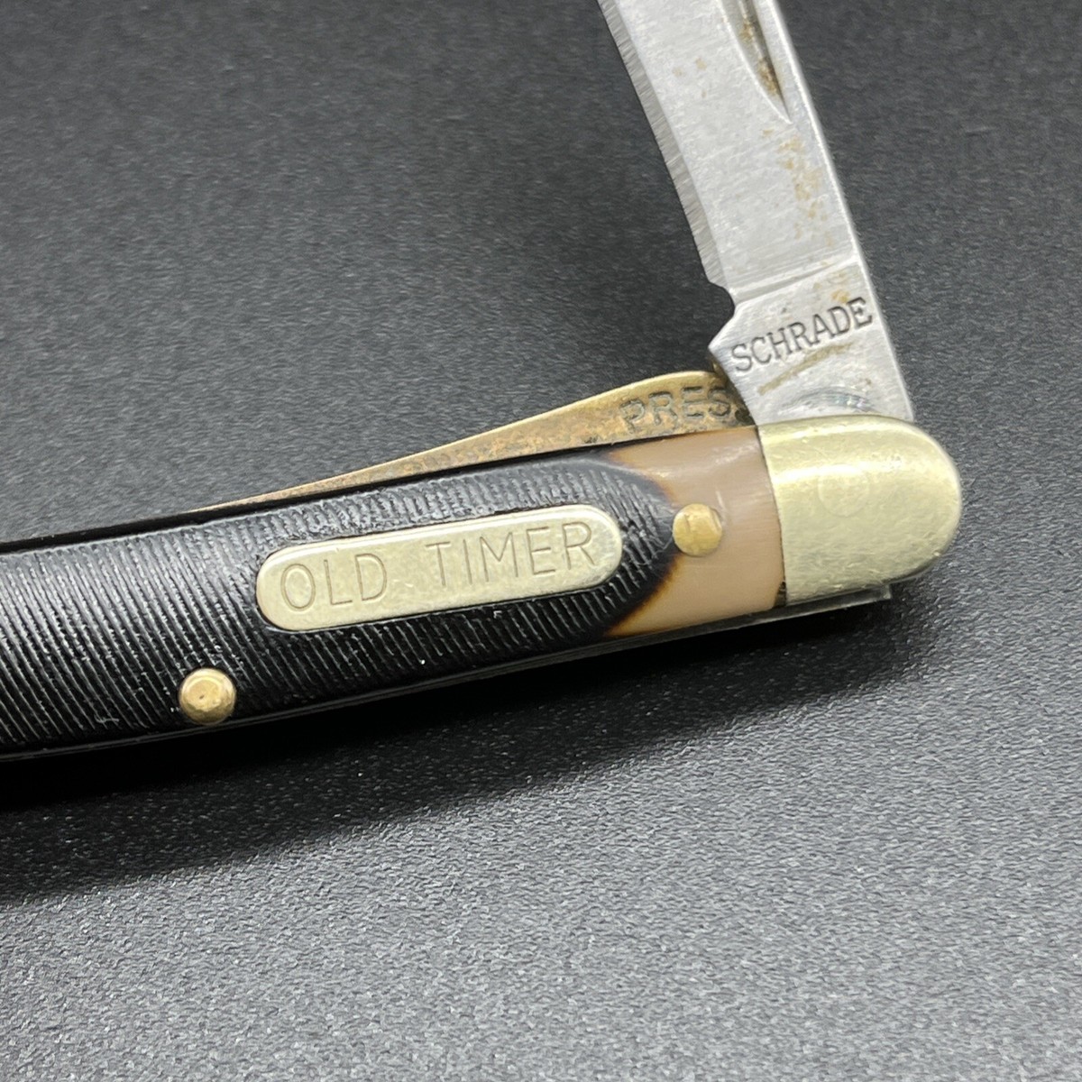 Schrade Old Timer 18OT Mighty Mite Liner Lock Blade Pocketknife