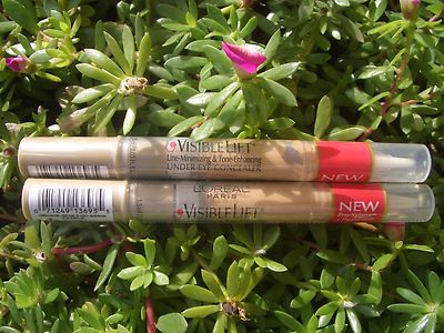 3 L'OREAL VISIBLE LIFT LINE MINIMIZING & TONE-ENHANCING EYE CONCEALER MED/DEEP