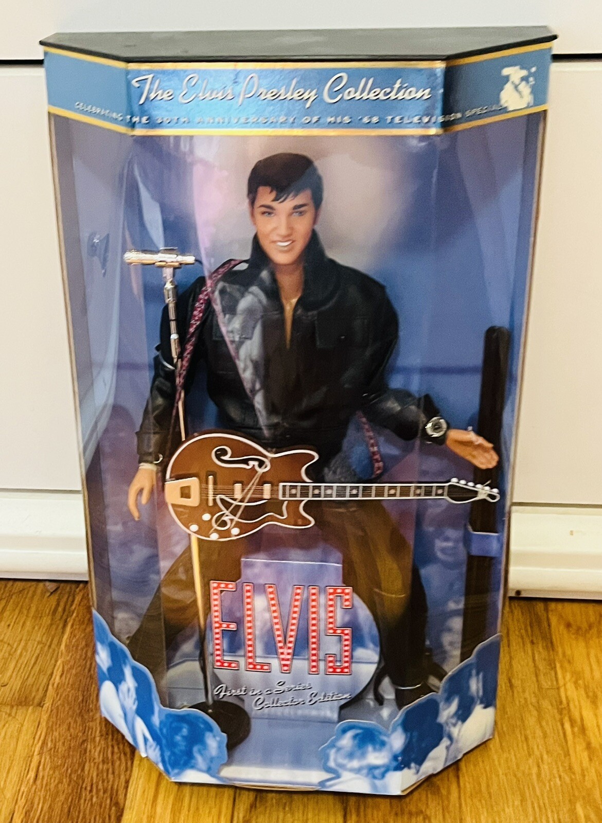 Mattel ELVIS PRESLEY - 68 Special- 1st in series - #20544 - NRFB black Leather