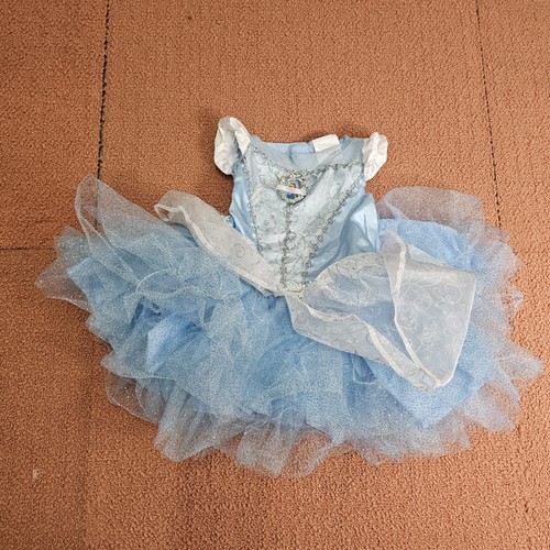 Baby Disney Princess Cinderella Dress Costume 6m to 12M Halloween Costume S5a