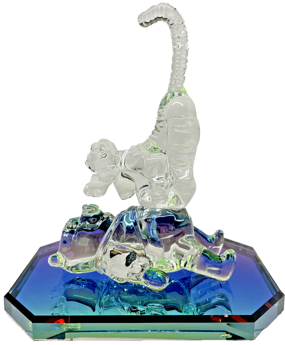 Disney Parks Arribas Brothers Tigger & Winnie the Pooh Crystal