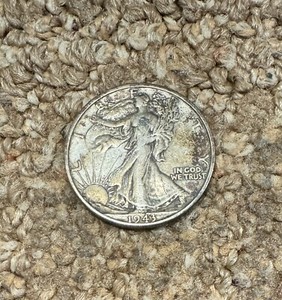 1943-P WALKING LIBERTY Half Dollar Silver..