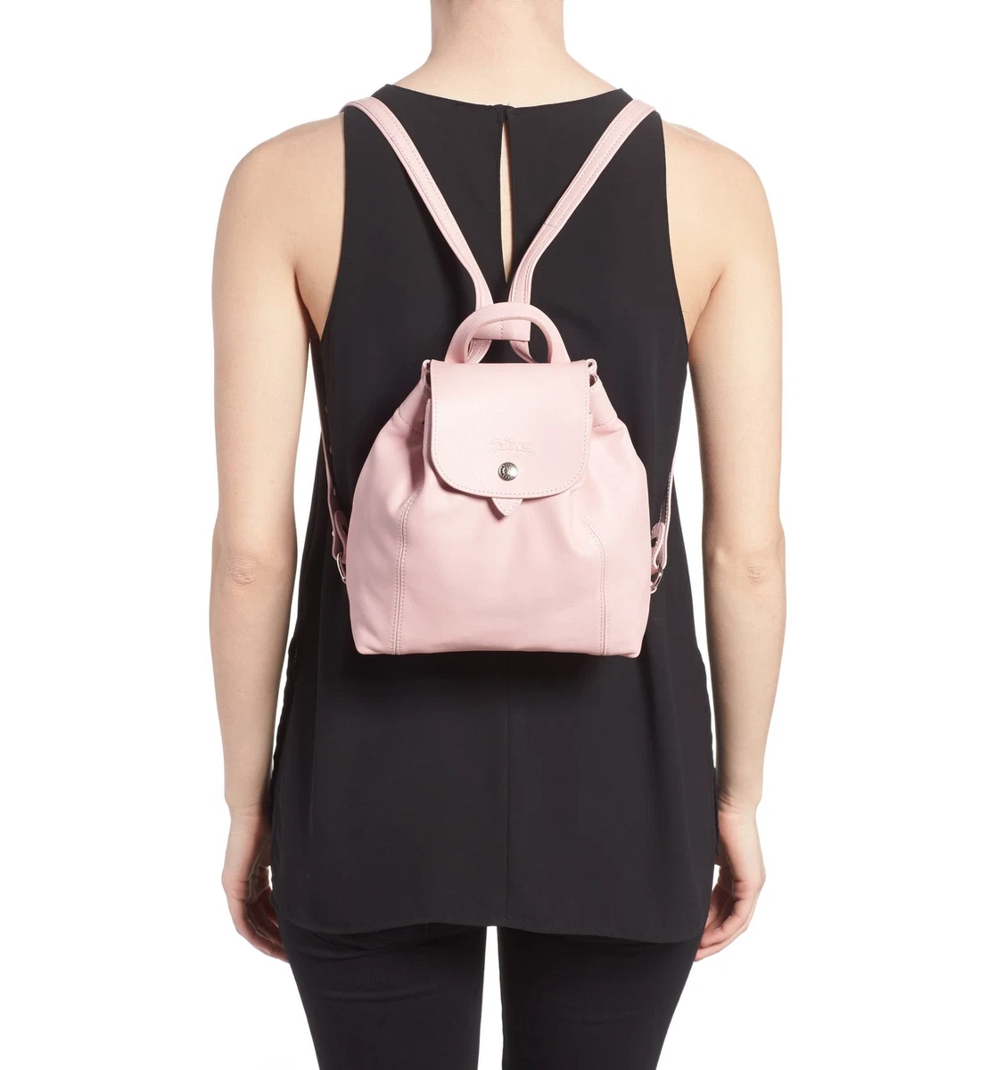 Buy LONGCHAMP Le Pliage Cuir Small Backpack for SAR 1115.00