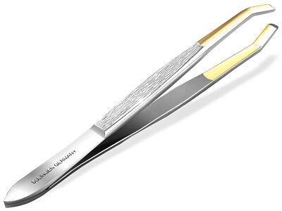 Solingen Zupfpinzette Haar Pinzette 8 cm Gerade Made in Germany Haarzupfpinzette