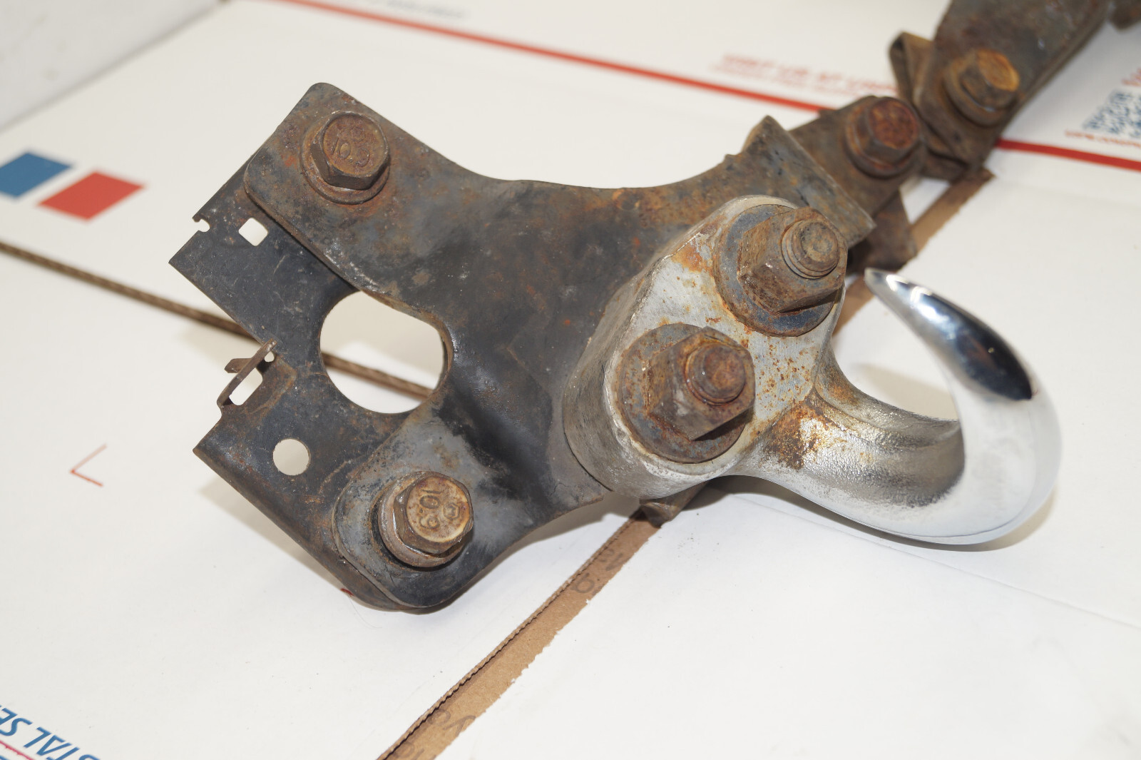 Jeep Grand Cherokee WJ 9904 Factory Front Tow Hook Set Chrome OEM Pair LH&RH eBay