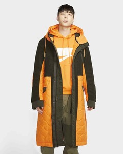 orange nike coat