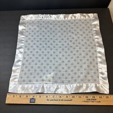 Aden and Anais Lovey Star Muslin Security Blanket Satin Trim Ideal Baby Issie