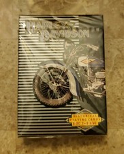 *New & Sealed* Harley Davidson Historical Deck of Poker Playing Cards 1903-1950