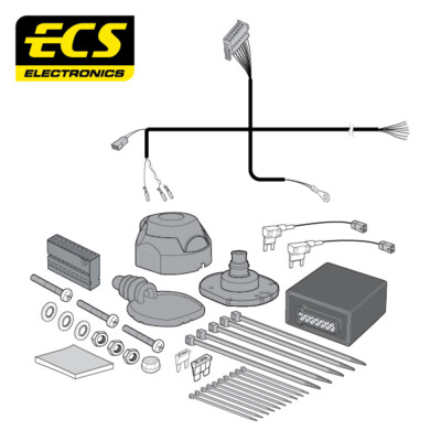 ECS 7 Pin Specific Towbar Electrics Wiring For Toyota Pro Ace City Van 2019-On