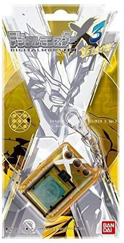 BANDAI Digital Monster X Ver. 3 Digimon Digivice Game Yellow BANDAI Digital Monster X Ver. 3 Digimon Digivice Game Yellow