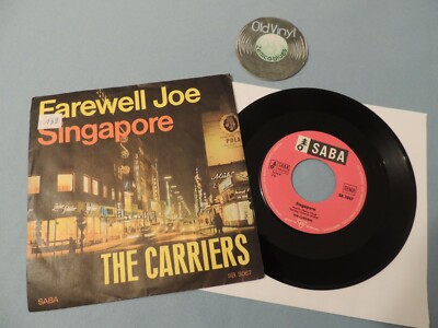 7'' Single The Carriers Farewell Joe Singapore 1966 Saba Germany | EX