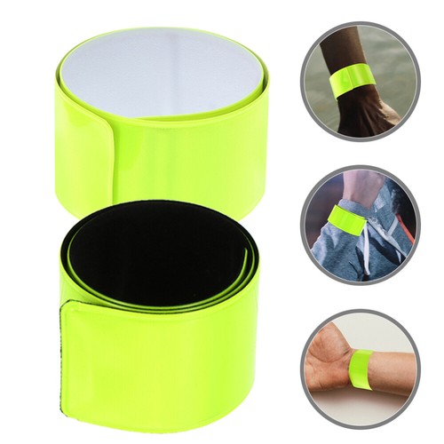 12 Pcs Reflective Wrist Strap Night Run Safety Strips Reflector Snap Bands、 - Picture 10 of 12