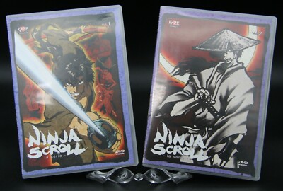 DVD Manga - Ninja Scroll - Die Serie - Vol. 1 & 2 - VF & JAP